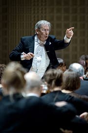 Dirigent John Eliot Gardiner eröffnet prominent die Migros-Saison 2018/19 im KKL Luzern. (Pius Amrein / LZ)