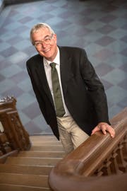 Christoph Brutschin, Präsident der Volkswirtschaftsdirektorenkonferenz. (Bild Dominik Wunderli (Basel, 20.07. 2017)