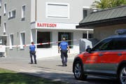 Der letzte Überfall auf die Raiffeisenbank ereignete sich letzten Freitag an der Stichermattstrasse in Emmen. (Bild: René Meier, 27. Juli 2018)