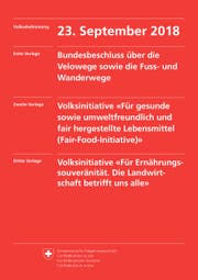 So sieht das Abstimmungsbüchlein in Zukunft aus.