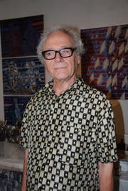 Walter Grässli in seinem Atelier an der Wilerstrasse in Wattwil. (Bild: Emilie Jörgensen)