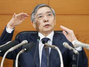 Für den japanischen Nationalbankchef Haruhiko Kuroda ist klar: die Geldpolitik des Landes bleibt ultralocker (Archivbild). (Bild: KEYSTONE/AP Kyodo News/KAZUSHIGE FUJIKAKE)