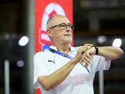 SFV-Präsident Peter Gilliéron stellt fest, dass die Schweizer Zeit in Russland abgelaufen ist (Bild: KEYSTONE/LAURENT GILLIERON)