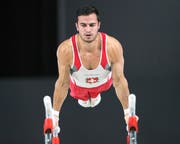 Pablo Brägger während der Kunstturn-WM im vergangenen Herbst in Montreal. (Bild: Ryan Remiorz/The Canadian Press via AP)