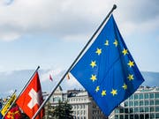 Der Bundesrat sieht technische Fortschritte bei den institutionellen Verhandlungen mit der EU. Die roten Linien im Bereich der Personenfreizügigkeit hat er einmal mehr bestätigt. (Bild: KEYSTONE/JEAN-CHRISTOPHE BOTT)