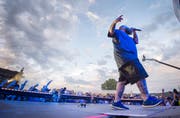 Action Bronson auf der Frauenfelder Bühne.
