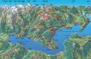 Die Route des neuen Weges. (Bild: PD)