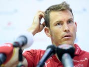 Captain Stephan Lichtsteiner: «Vor vier Jahren waren alle happy, zwei Turniere später sind wir verärgert, weil wir mehr wollen. Darum sage ich: Wir sind auf dem richtigen Weg.» (Bild: KEYSTONE/LAURENT GILLIERON)