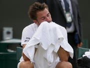 Wimbledon für ihn mit einer Enttäuschung: Stan Wawrinka scheiterte in Wimbledon am Qualifikanten Thomas Fabbiano (Bild: KEYSTONE/AP/TIM IRELAND)