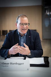 Elmar Hardegger wurde im Mai 2017 an die Spitze der CVP Gossau gewählt. (Bild: Ralph Ribi)