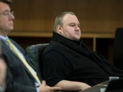 Kämpft gegen seine Auslieferung von Neuseeland in die USA: der mutmassliche deutsche Internetbetrüger Kim Dotcom. (Bild: KEYSTONE/AP New Zealand Herald/JASON OXENHAM)