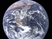 Die 17 nachhaltigen Ziele der Agenda 2030 sollen die Zukunft der Menschheit auf dem Planeten Erde sichern helfen. (Bild: KEYSTONE/AP NASA)