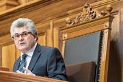 Im November 2016 übernahm Ivo Bischofberger das Präsidium des Ständerats. Vorgestern wurde er in den Vorstand des Schweizerischen Gewerbeverbands gewählt. (Bild: Anthony Anex/Keystone)