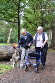 Tiere können (nicht nur) Seniorinnen und Senioren den Tag versüssen. (Bild: Jessica Nigg)