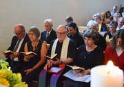 Viele Leute fanden sich in der evangelischen Kirche in Dussnang zum Abschiedsgottesdienst ein (Bild: Christoph Heer)