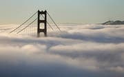 Golden Gate Bridge: Traumziel und Ort eines Literaturdramas. (Bild: Eric Risberg/AP)