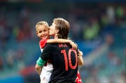 Kroatiens Luka Modric (Bild: AP)