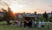 Abendstimmung hinter der Musegg. (Bild: Micha Eicher/ scharfsinn.ch)