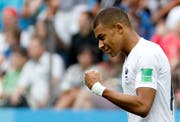 Frankreichs Kylian Mbappe (Bild: EPA)