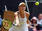 Es fehlte wenig: Belinda Bencic leistete gut Widerstand (Bild: KEYSTONE/EPA/GERRY PENNY)