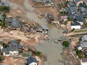 Heftiger Regen während mehrerer Tage führte in der Stadt Kurashiki im Westen Japans zu grossen Verwüstungen. (Bild: KEYSTONE/AP Kyodo News)
