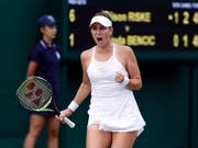 Kämpferisch und wieder erfolgreich: Belinda Bencic (Bild: KEYSTONE/EPA/NIC BOTHMA)