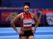 Caroline Agnou machen Knieprobleme zu schaffen (Bild: KEYSTONE/AP/MATT DUNHAM)