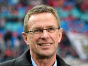 Ralf Rangnick ist wieder interimsmässig Trainer in Leipzig (Bild: KEYSTONE/AP/JENS MEYER)