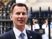 Der bisherige Gesundheitsminister Jeremy Hunt wird neuer britischer Aussenminister. (Bild: KEYSTONE/EPA/ANDY RAIN)