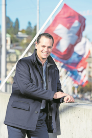 FDP-Ständerat Damian Müller aus Hitzkirch ermunterte an der 1.-August-Feier in Hochdorf zu einem zukunftsweisenden Umgang mit traditionellen Werten. (Bild: pd)