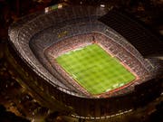 Das Camp Nou, Heimstadion des FC Barcelona, sollte nach den Plänen der Terrorzelle vor einem Jahr angegriffen werden. Eine Explosion in der «Vorbereitungswerkstatt» verhinderte wohl Schlimmeres. (Bild: KEYSTONE/AP/EMILIO MORENATTI)