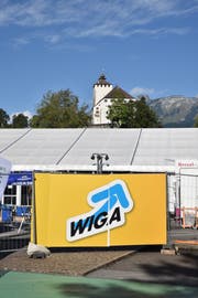 Betreffend der Gewerbe-Gemeinschaftsstände ist die Wiga 2019 aktuell eine Baustelle. (Bild: Heini Schwendener)