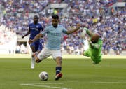 Sergio Agüero ist einer der vielen Stars bei Manchester City (Bild: AP)