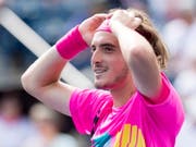 Stefanos Tsitsipas sorgt in Toronto weiter für Staunen (Bild: KEYSTONE/AP The Canadian Press/FRANK GUNN)