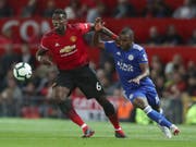 Weltmeister Paul Pogba führt Manchester United zum Startsieg über Leicester City (Bild: KEYSTONE/AP/JON SUPER)
