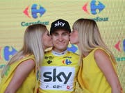 Kann strahlen: Michal Kwiatkowski gewinnt vor heimischem Publikum die Polen-Rundfahrt (Bild: KEYSTONE/EPA PAP/GRZEGORZ MOMOT)
