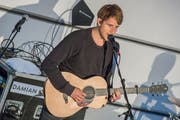 Damian Lynn bei seinem Auftritt.