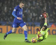 Jamie Vardy gehört zu den treffsichersten Stürmer der Premier League. (Bild: AP)