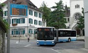 An Spitzenzeiten ist der Bus nach Buchs gut ausgelastet, dann kommen auf dieser Linie Gelenkbusse zum Einsatz. (Bild: Bilder: Kurt Latzer)