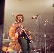 Virtuos und linkshändig: Jimi Hendrix. Bild: redferms