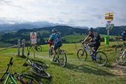 Abfahrt zum Säntisblick. Bild: Karin Erni