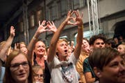 Herzchen für Steff la Cheffe. (Bild: Ralph Ribi)