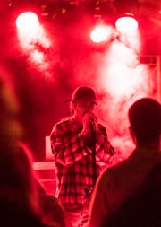 Trap-Hip-Hop aus Zürich: Akira & P. Vlex. (Bild: Reto Martin)