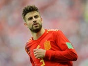 Gerard Piqué beendet nach 102 Länderspielen seine Karriere im spanischen Nationalteam (Bild: KEYSTONE/EPA/PETER POWELL)