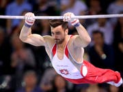 Der 25-jährige Aargauer Oliver Hegi ist Europas bester Reckturner (Bild: KEYSTONE/EPA/MIRCEA ROSCA)