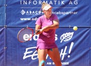 Die Slowakin Kristina Kucova gewann den Final gegendie Westschweizerin Tess Sugnaux. (Bild: Mario Gaccioli)