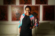 Susi Pudjiastuti, Indonesiens Fischereiministerin. Bild: Dimas Ardian/Bloomberg (Jakarta, 6. April 2018)
