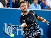 Stan Wawrinka überzeugte bei seinem ersten Auftritt in Cincinnati (Bild: KEYSTONE/EPA/TANNEN MAURY)