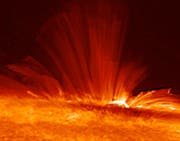 Die Sonne ist ein riesiges Kraftwerk. (Bild: NASA/AP)