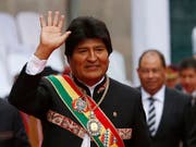 Der Präsident Boliviens, Evo Morales, kritisiert auf Twitter, dass die USA derzeit durch Südamerika reisen und überall für ihre Interessen lobbyieren. (Bild: KEYSTONE/AP/JUAN KARITA)